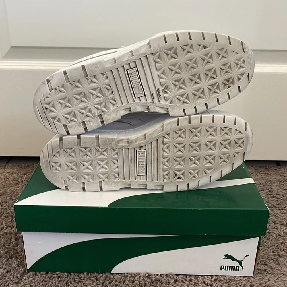 White Puma Mayze Classic Women’s size 10 - Picture 7 of 9